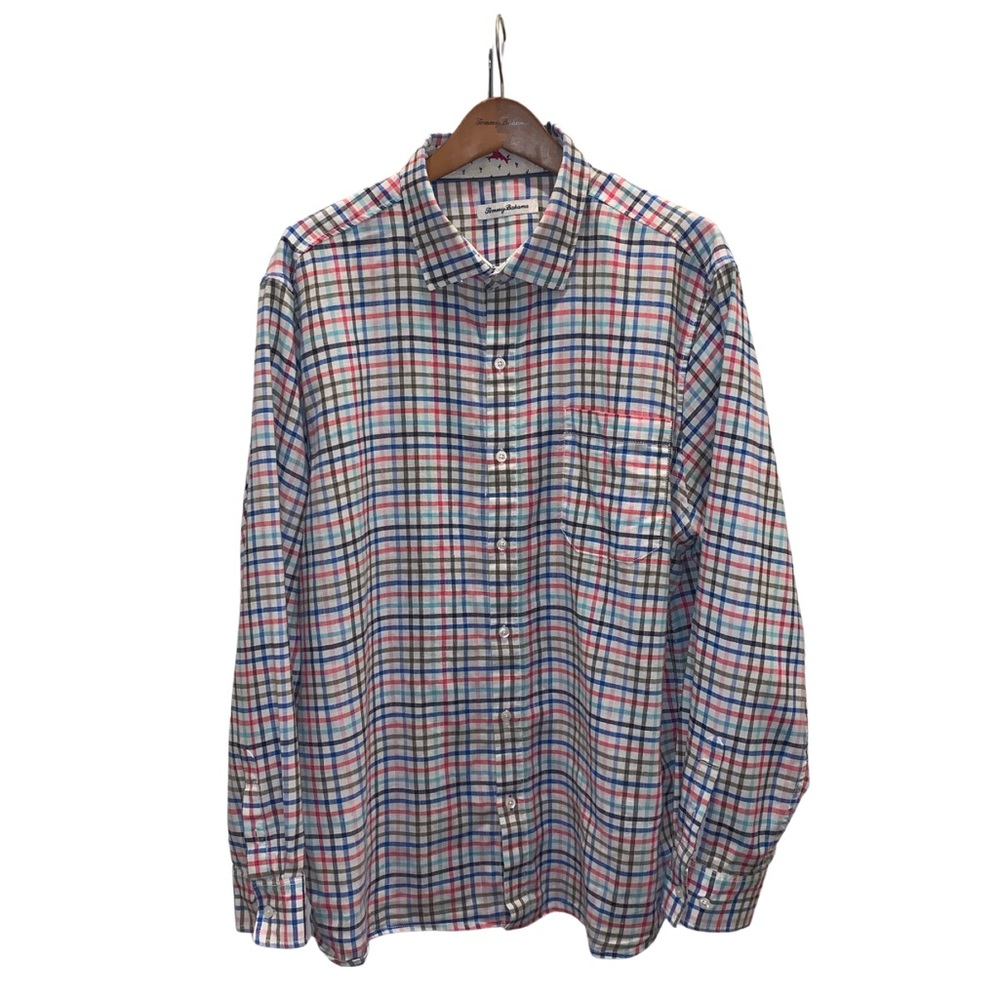 Tommy Bahama Hawaiian Button-Up Long Sleeve Shirt